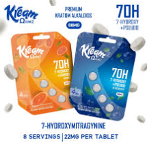 KREAM OHMZ 7 HYDROXY + PSEUDO PREMIUM KRATOM ALKALOIDS | 22MG PER